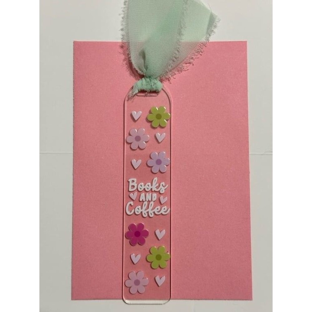 Cute Bookish bookmark with tassel